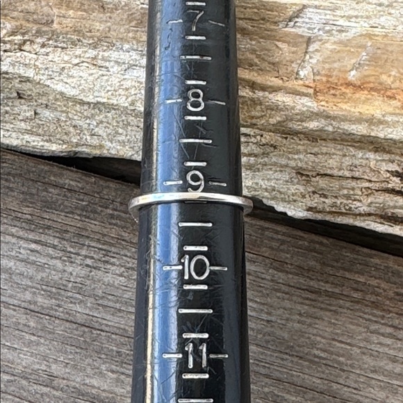 Sterling SIlver Ring with Chrome Diopside and Opal - Picture 4 of 4